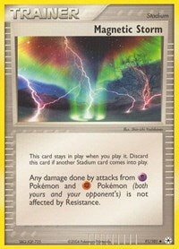 Magnetic Storm (91) - EX Hidden Legends (HL)