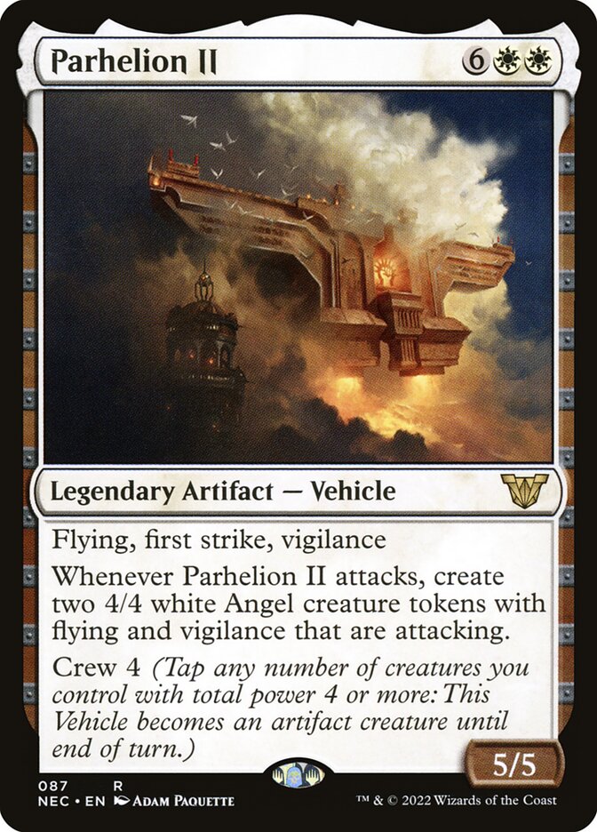 Parhelion II (87) - Neon Dynasty Commander (NEC)