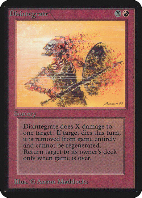 Disintegrate (140) - Limited Edition Alpha (LEA)