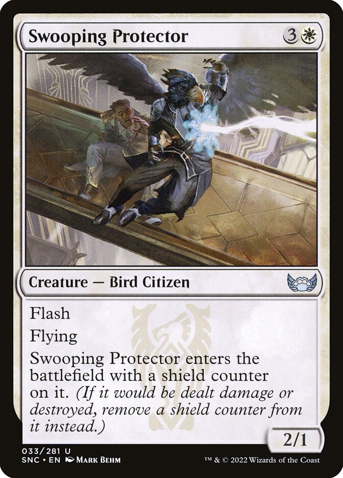 Swooping Protector (33) - Streets of New Capenna (SNC)