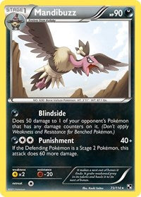 Mandibuzz (73) - Black and White (BLW)