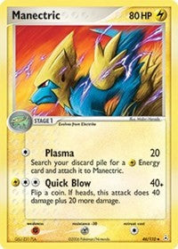 Manectric (46) - EX Holon Phantoms (HP)
