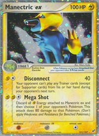Manectric ex (101) - EX Deoxys (DX)