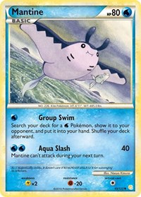 Mantine (45) - HeartGold SoulSilver (HS)