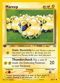 Mareep (65) - Neo Genesis (N1)