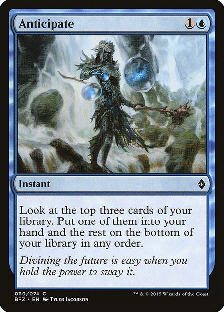 Anticipate (69) - Battle for Zendikar (BFZ)