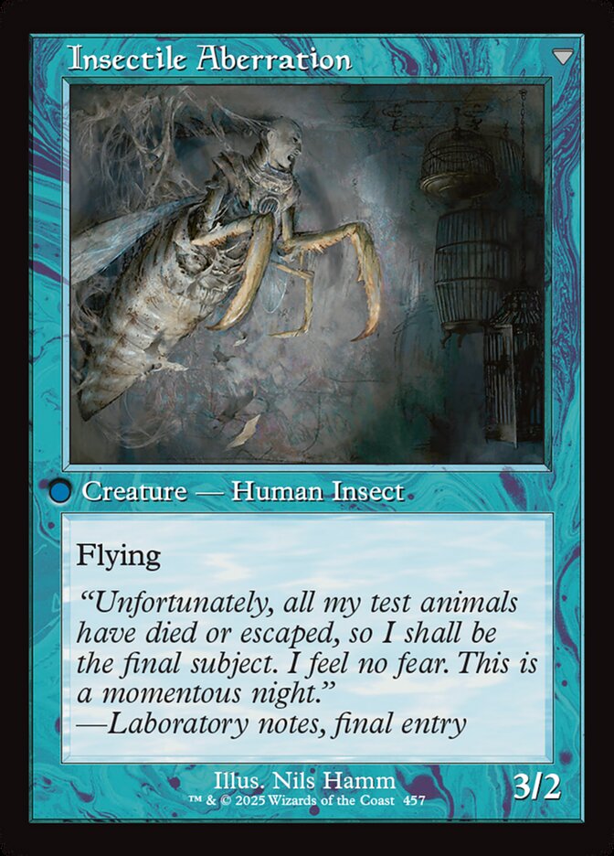 Delver of Secrets // Insectile Aberration (457) - Innistrad Remastered (INR)
