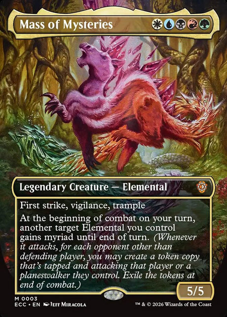 Mass of Mysteries (3) - Lorwyn Eclipsed Commander (ECC)