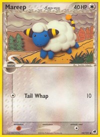 Mareep Delta Species (54) - EX Dragon Frontiers (DF)