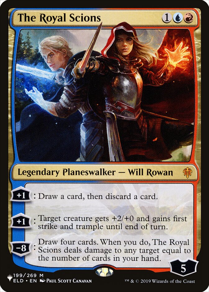 The Royal Scions (ELD-199) - The List (PLST)
