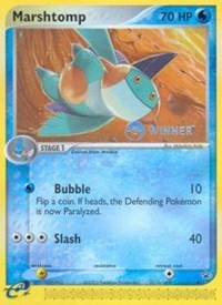 Marshtomp 011 e League Winner (11) - Nintendo Promos (PR)