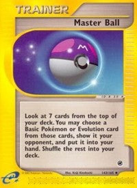 Master Ball (143) - Expedition (EX)