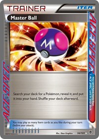 Master Ball (94) - Plasma Blast (PLB)