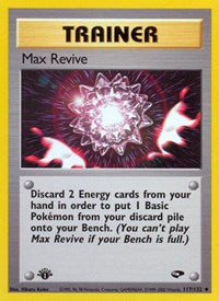 Max Revive (117) - Gym Challenge (G2)