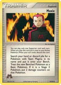Maxie (73) - EX Team Magma vs Team Aqua (MA)