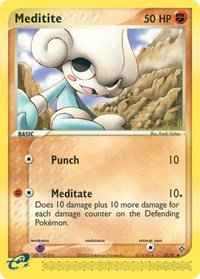 Meditite (37) - EX Dragon (DR)