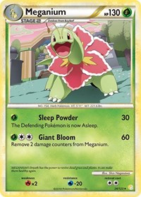 Meganium (26) - HeartGold SoulSilver (HS)