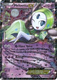 Meloetta EX (RC11) - Legendary Treasures: Radiant Collection (LTR)