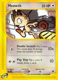 Meowth (121) - Expedition (EX)