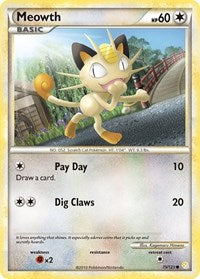 Meowth (75) - HeartGold SoulSilver (HS)