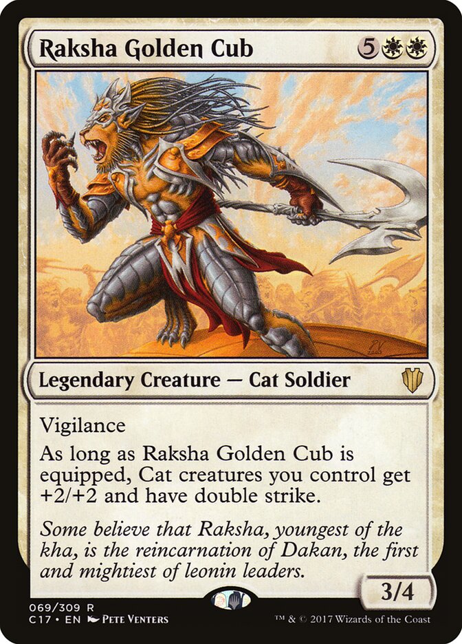 Raksha Golden Cub (69) - Commander 2017 (C17)