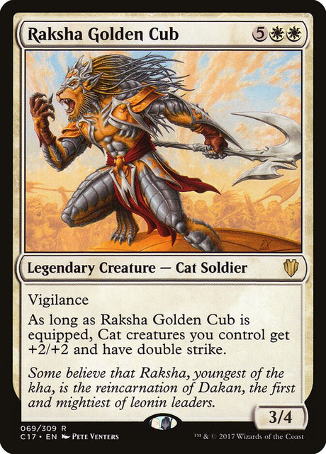 Raksha Golden Cub (69) - Commander 2017 (C17)