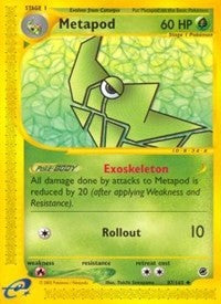Metapod (87) - Expedition (EX)