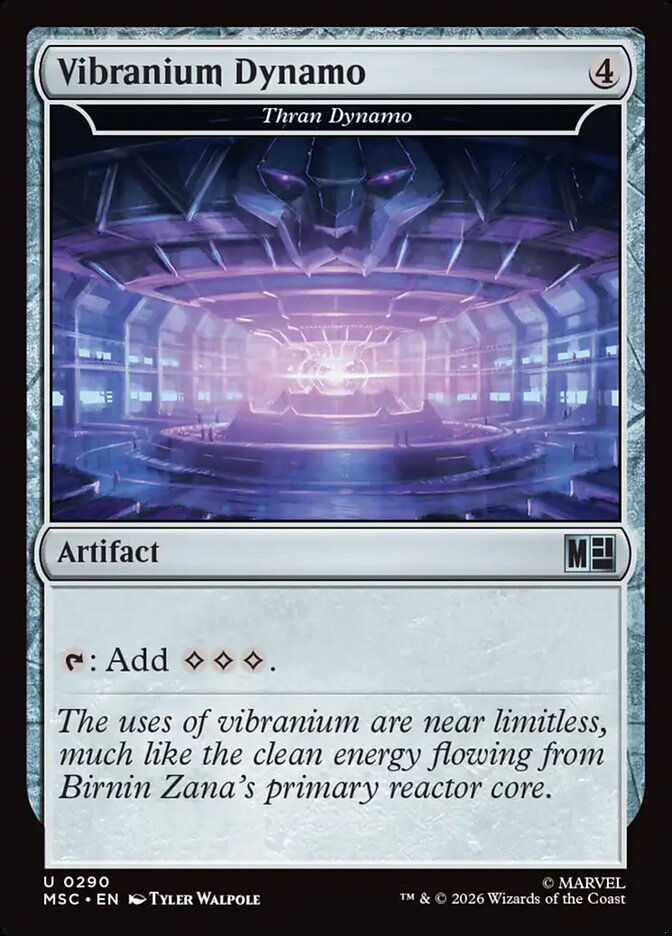 Vibranium Dynamo - Thran Dynamo (290) - Marvel Super Heroes Commander (MSC)