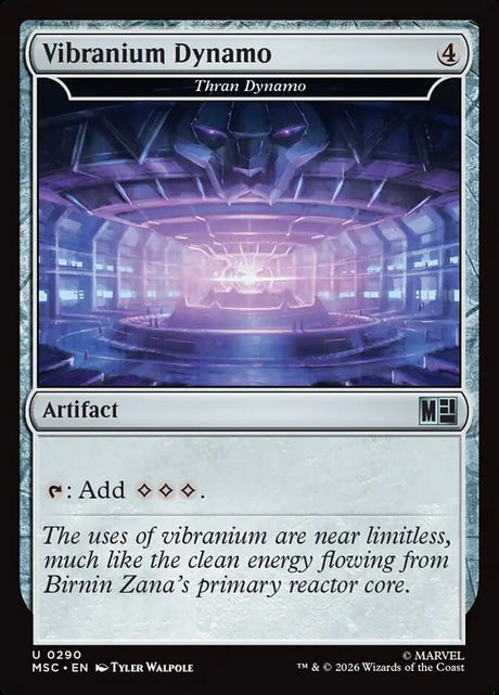 Vibranium Dynamo - Thran Dynamo (290) - Marvel Super Heroes Commander (MSC)