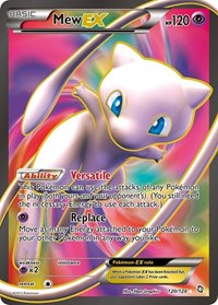 Mew EX 120 Full Art (120) - Dragons Exalted (DRX)