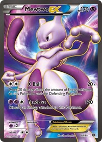 Mewtwo EX 98 Full Art (98) - Next Destinies (NXD)