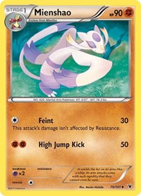 Mienshao (70) - Noble Victories (NVI)