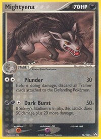Mightyena (18) - EX Power Keepers (PK)