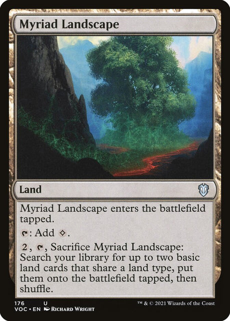 Myriad Landscape (176) - Crimson Vow Commander (VOC)