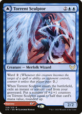 Torrent Sculptor // Flamethrower Sonata (159) - Strixhaven: School of Mages (STX)