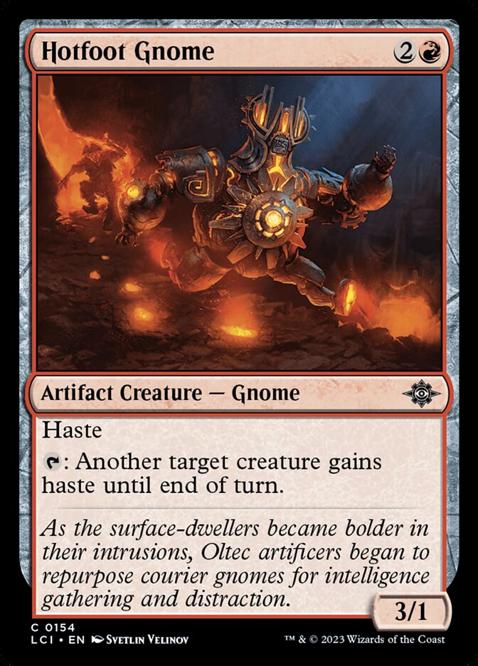 Hotfoot Gnome (154) - The Lost Caverns of Ixalan (LCI)