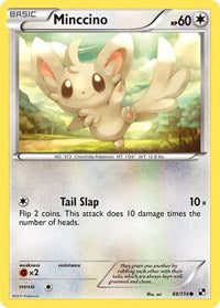 Minccino (88) - Black and White (BLW)