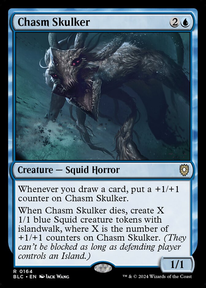 Chasm Skulker (164) - Bloomburrow Commander (BLC)