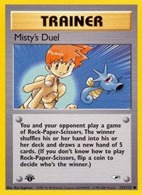 Mistys Duel (123) - Gym Heroes (G1)
