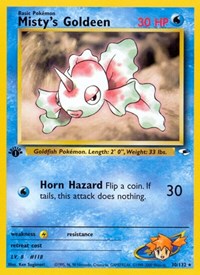 Mistys Goldeen (30) - Gym Heroes (G1)