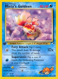 Mistys Goldeen (85) - Gym Heroes (G1)