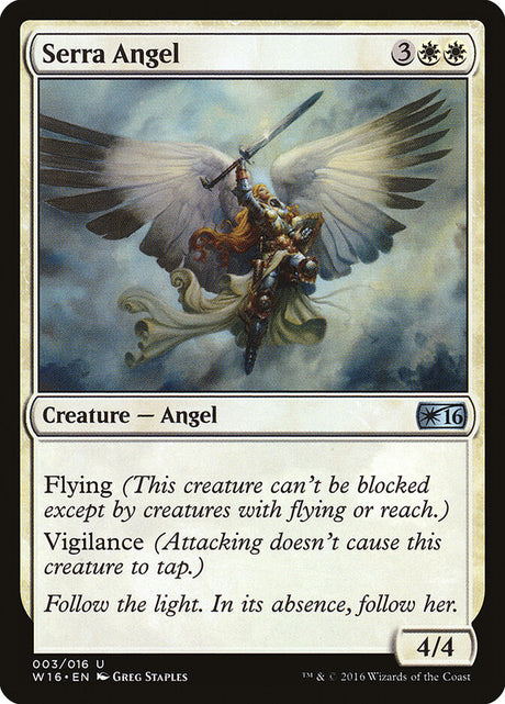 Serra Angel (3) - Welcome Deck 2016 (W16)