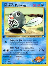 Mistys Poliwag (87) - Gym Heroes (G1)