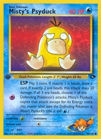 Mistys Psyduck (90) - Gym Challenge (G2)