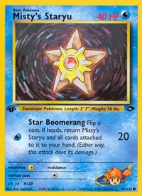 Mistys Staryu (92) - Gym Challenge (G2)