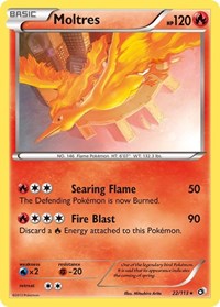 Moltres (22) - Legendary Treasures (LTR)