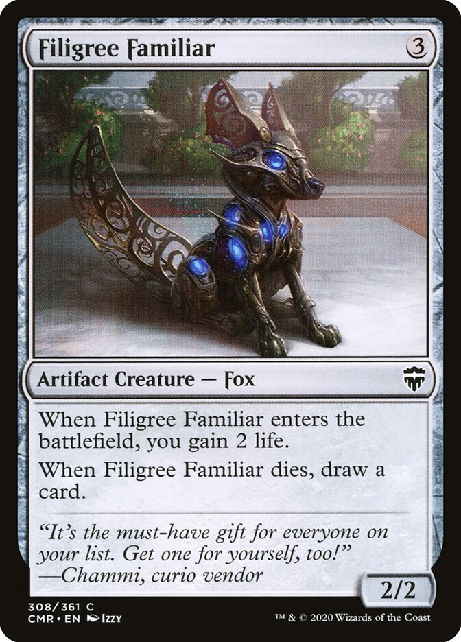 Filigree Familiar (308) - Commander Legends (CMR)