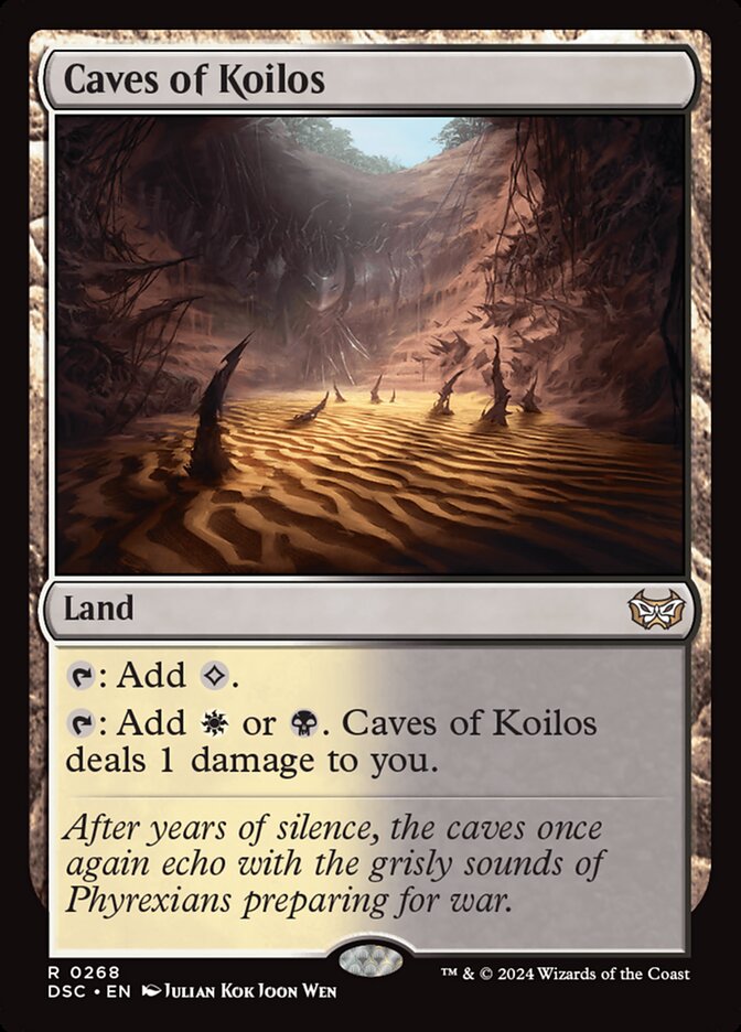 Caves of Koilos (268) - Duskmourn: House of Horror Commander (DSC)