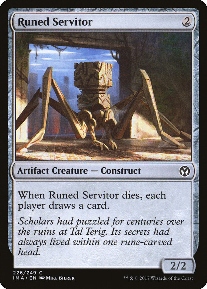 Runed Servitor (226) - Iconic Masters (IMA)
