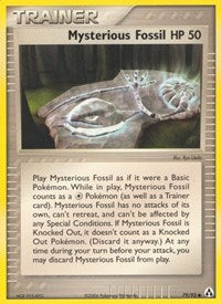 Mysterious Fossil (79) - EX Legend Maker (LM)
